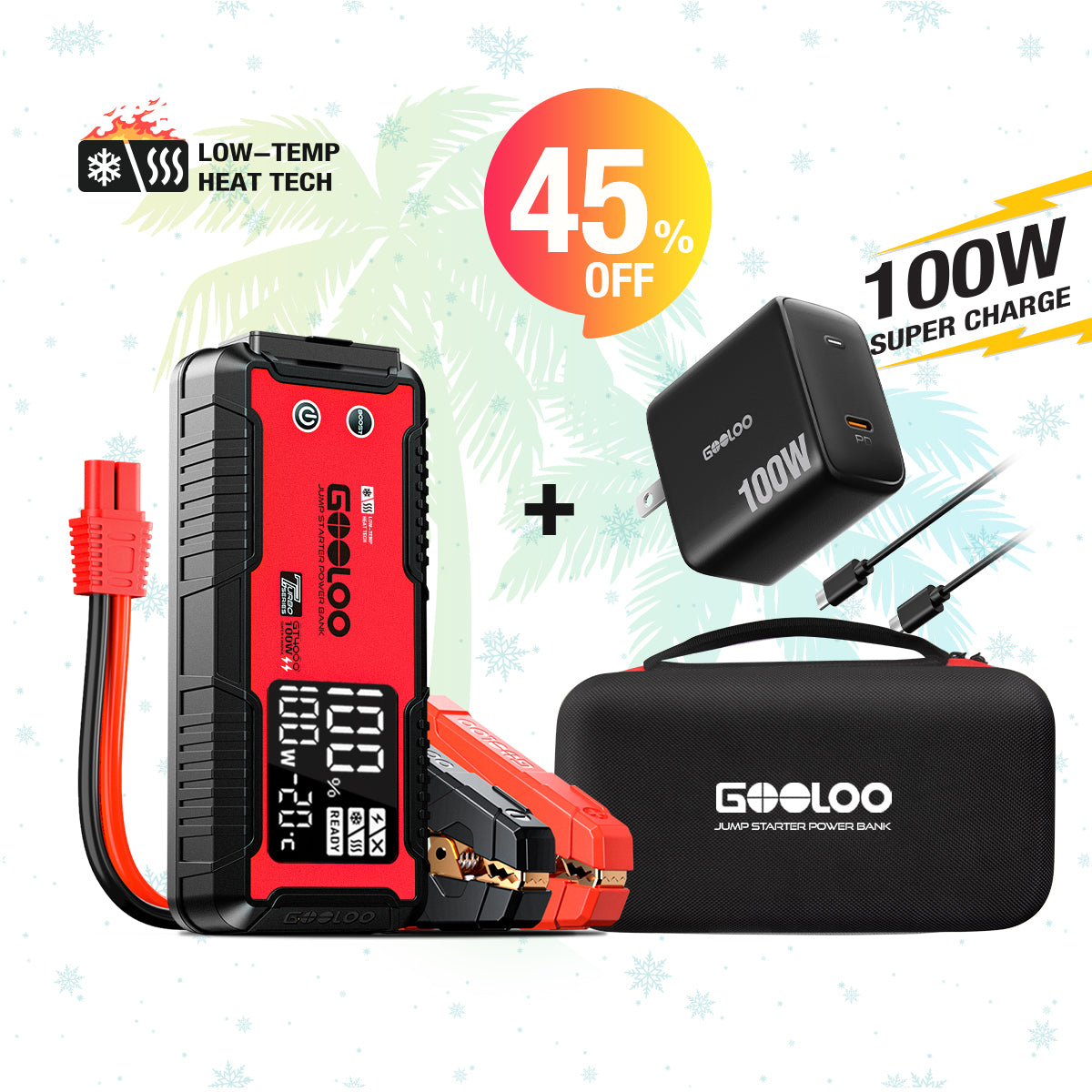 Luxury Set | GT4000 + 100W Wall Charger + Box