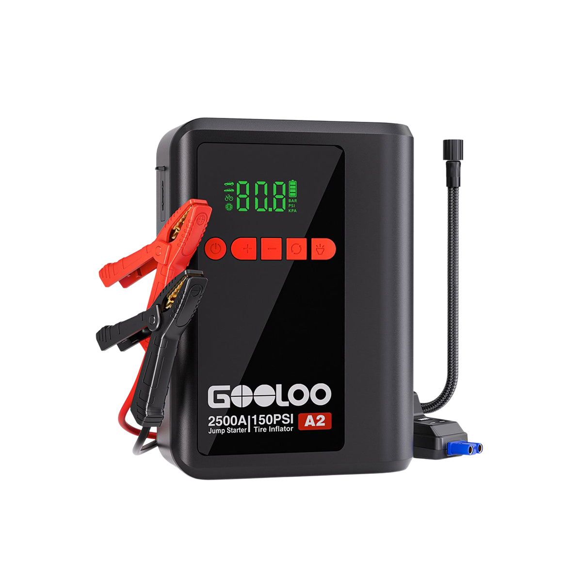 BLOW UP blow up a-go-go キラーチューン満載‼️ GOOLOO A2 2500A Supersafe Jump Starter with Air Compressor
