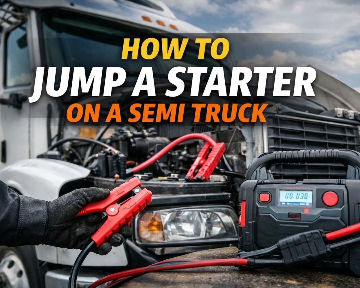 This is a cover image about jumping a semi truck..