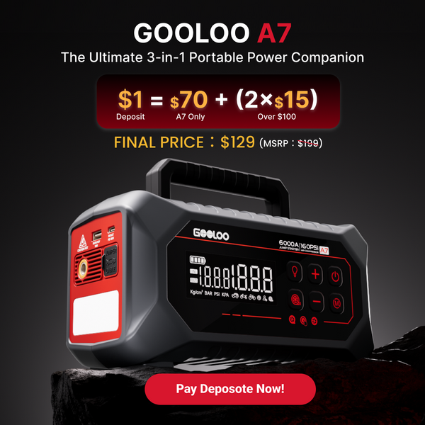 $1 Deposit for GOOLOO A7