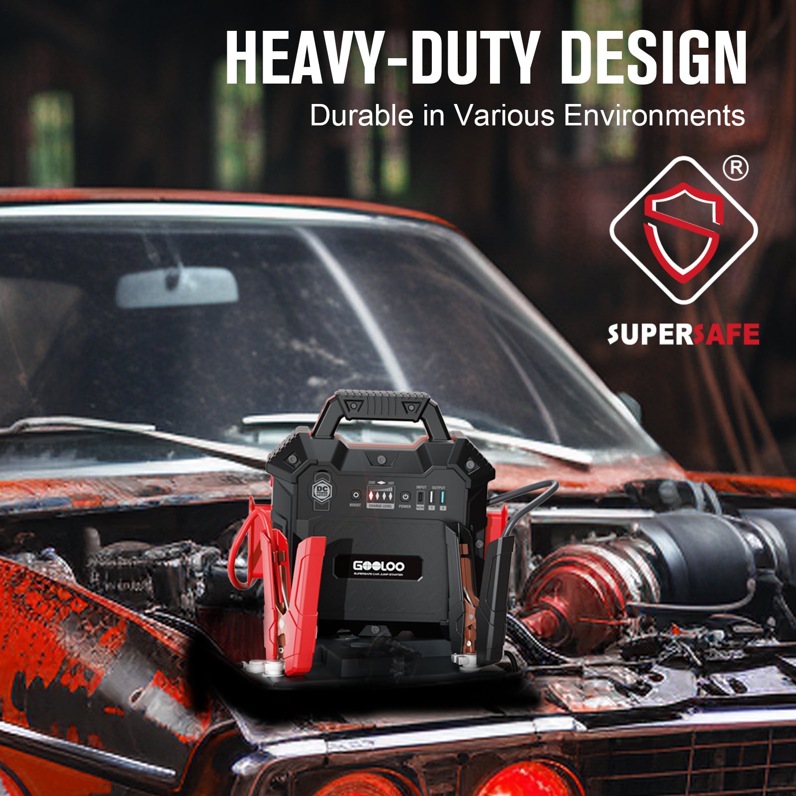 GOOLOO 6750A Jump Starter GT-Truck