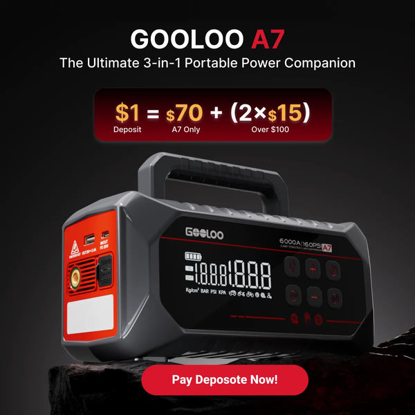 $1 Deposit for GOOLOO A7