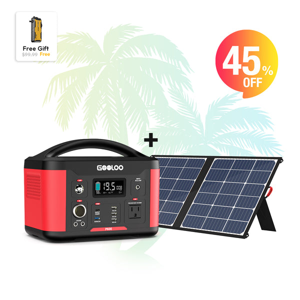 GOOLOO P600 Power Station | 600W 626Wh