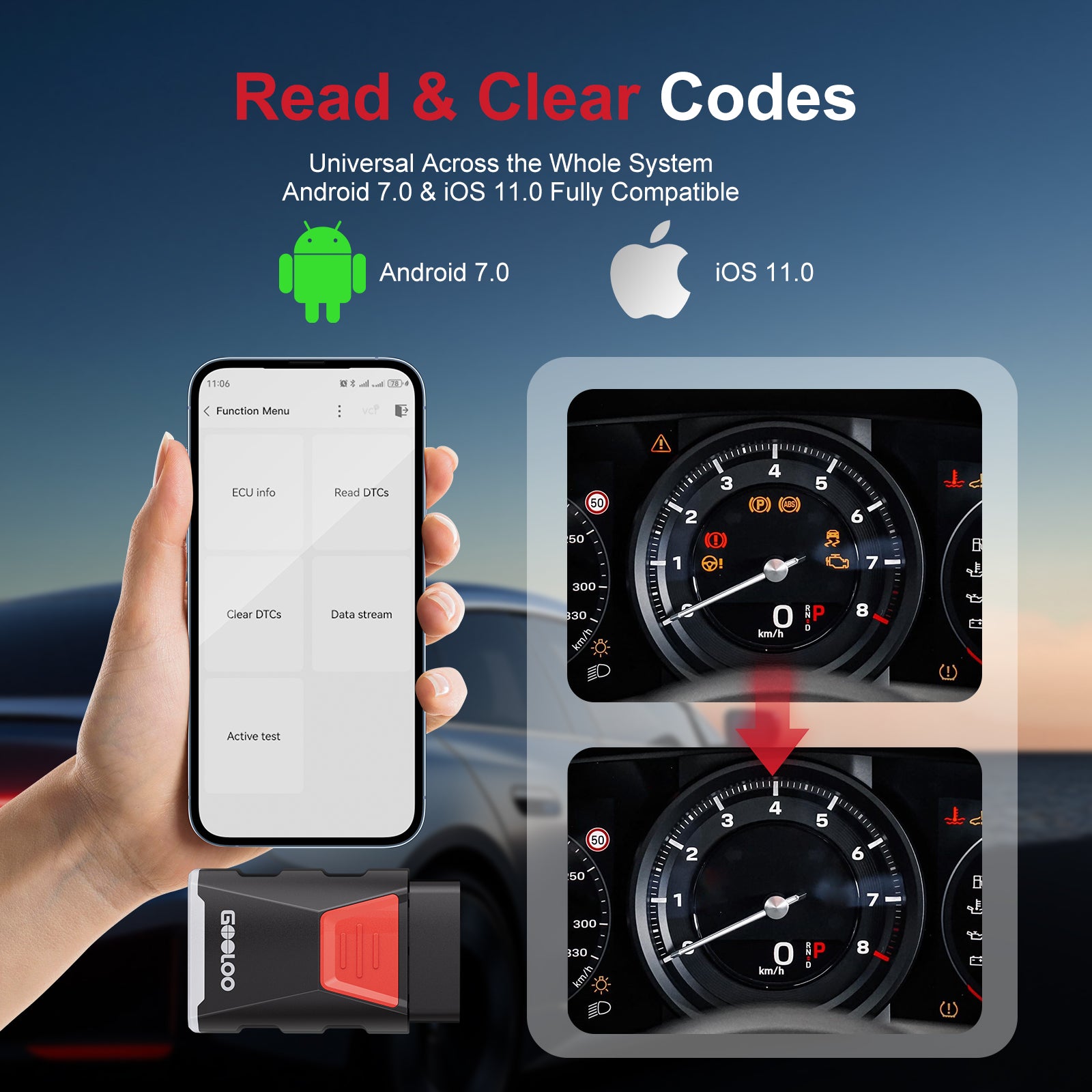 GOOLOO DeepScan DS200 CarCare DIY OBD Scanner