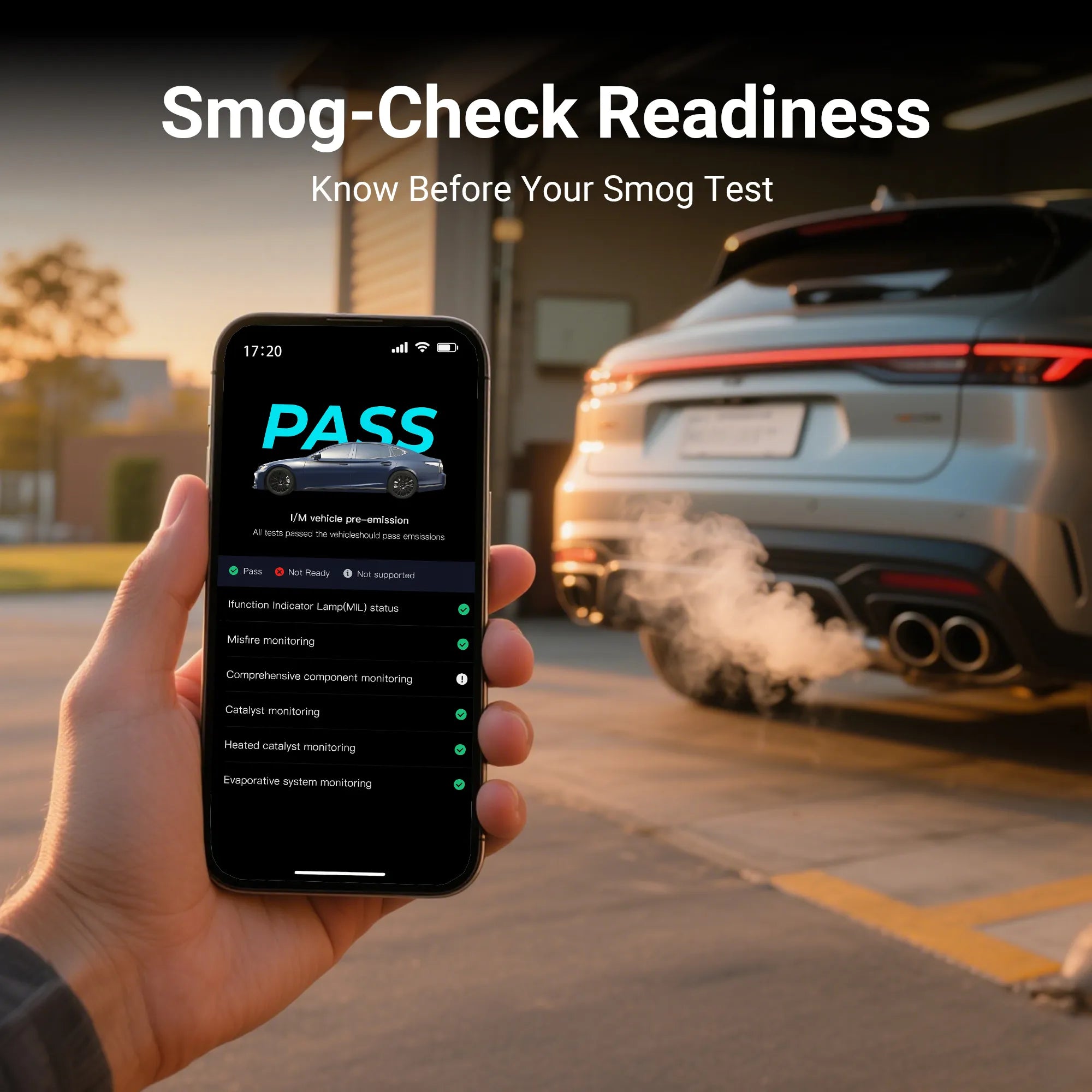 GOOLOO DeepScan DS100 On-Board Diagnostics II Scanner