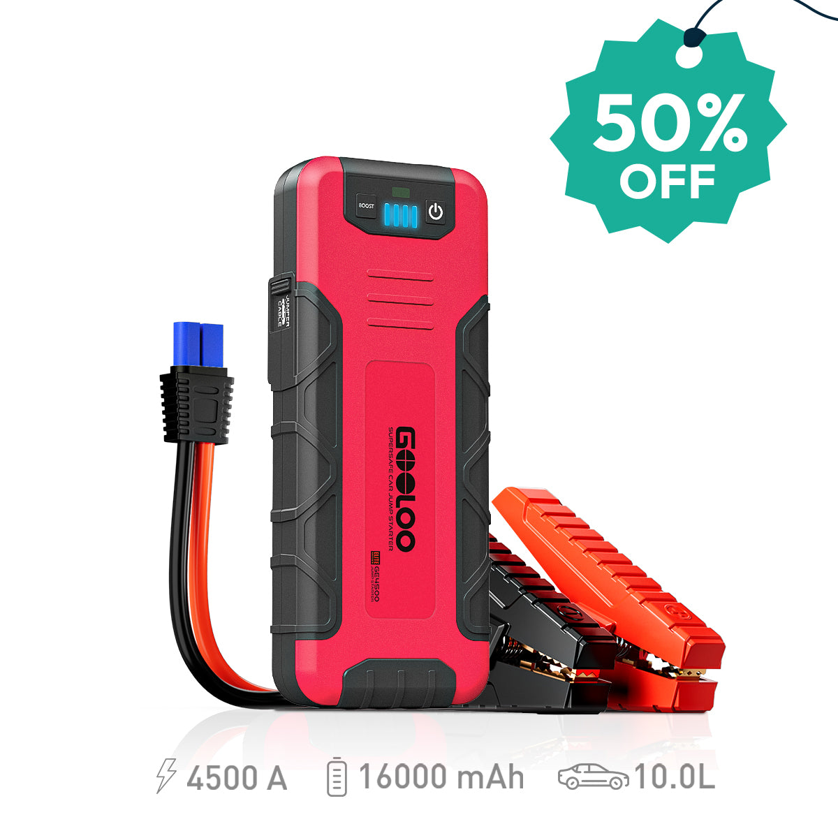 GOOLOO GE4500 Jump Starter - 0 - GOOLOO