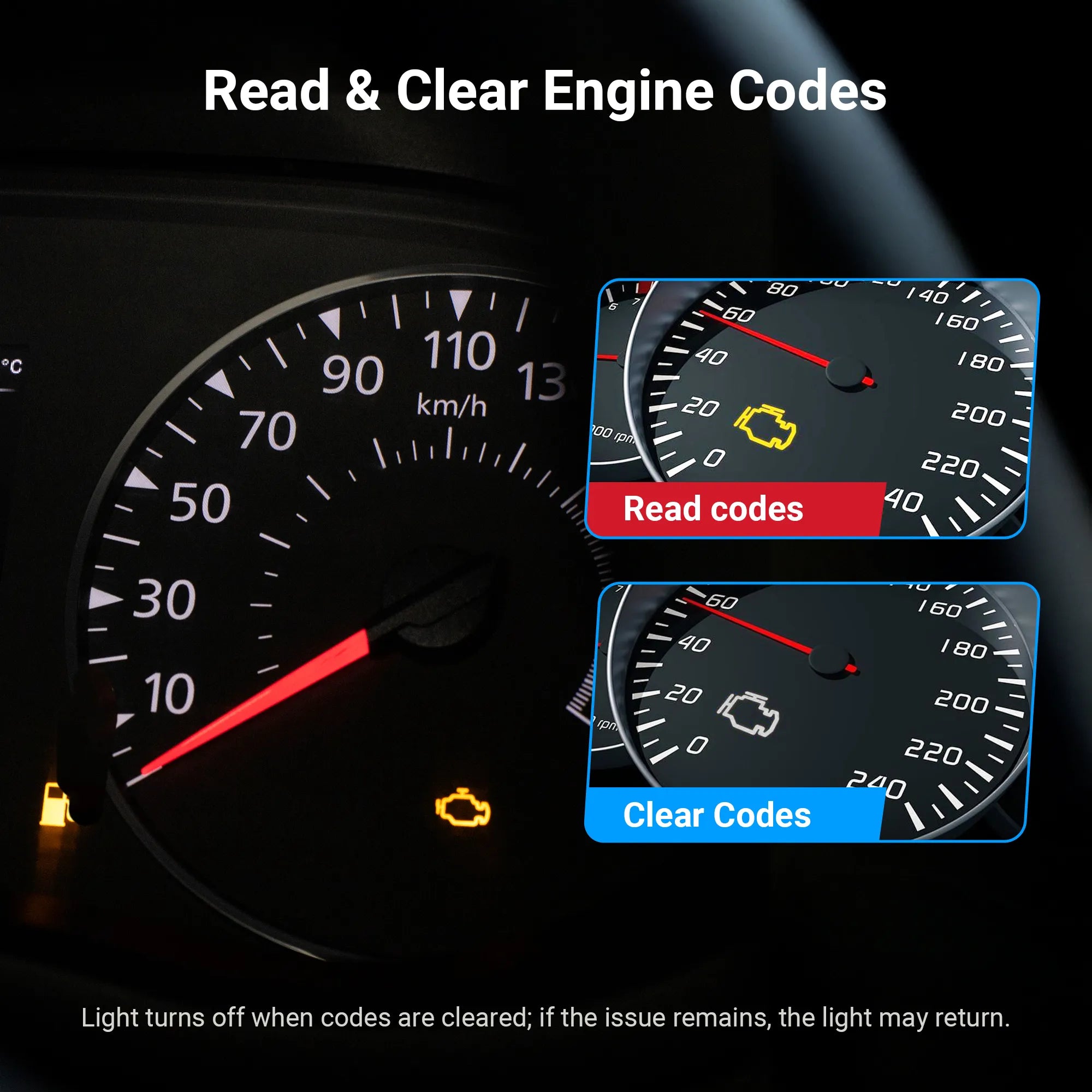 GOOLOO DeepScan DS100 On-Board Diagnostics II Scanner
