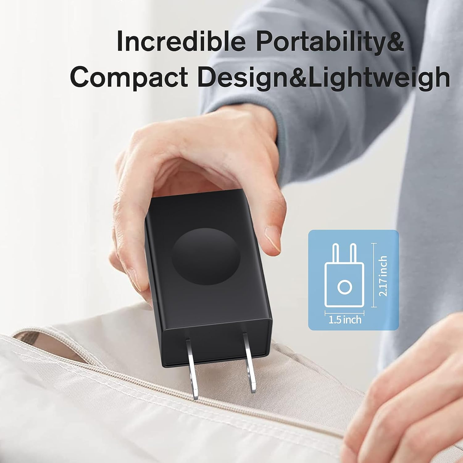 GOOLOO 15W Wall Charger Features