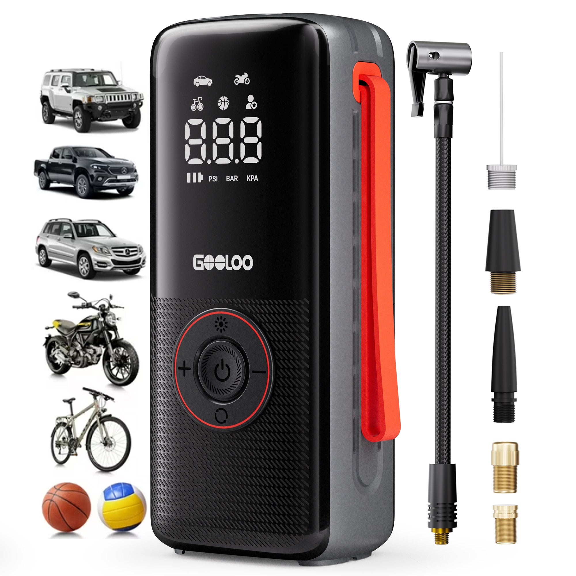 GOOLOO A6 Lite ReadyRide Tire Inflator Portable Air Compressor