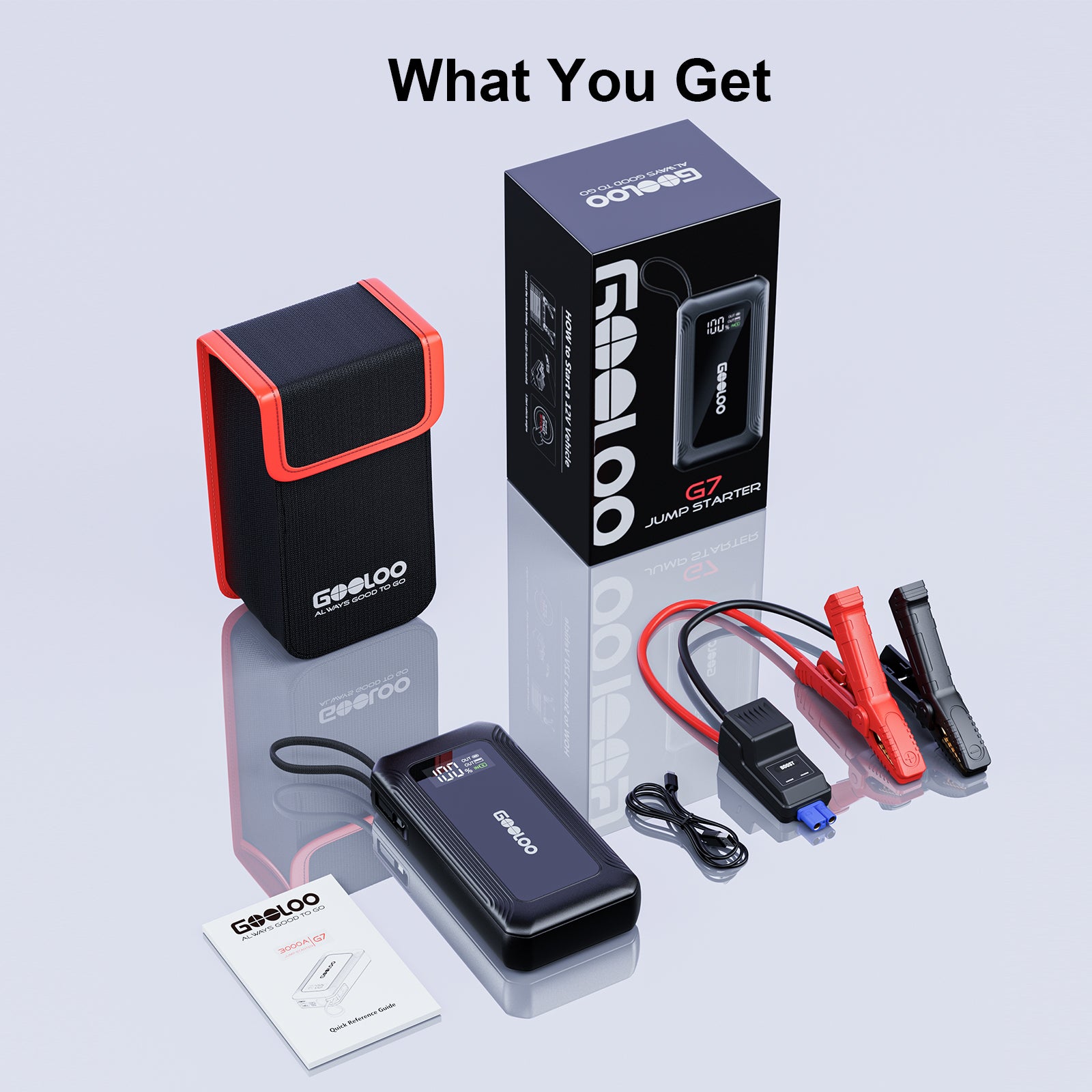 GOOLOO G7 Jump Starter 3000Amp