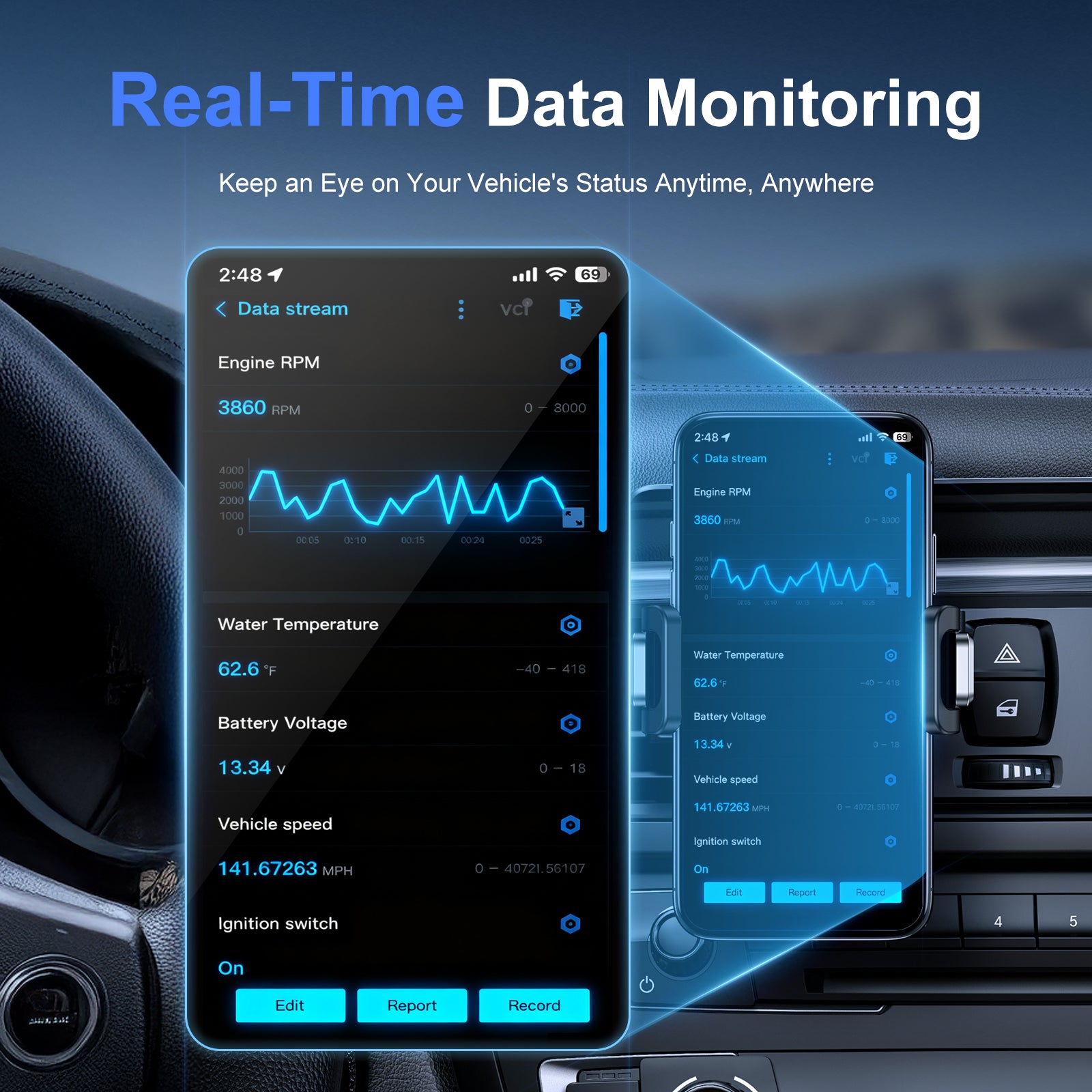 GOOLOO DeepScan DS200 On-Board Diagnostics II Scanner