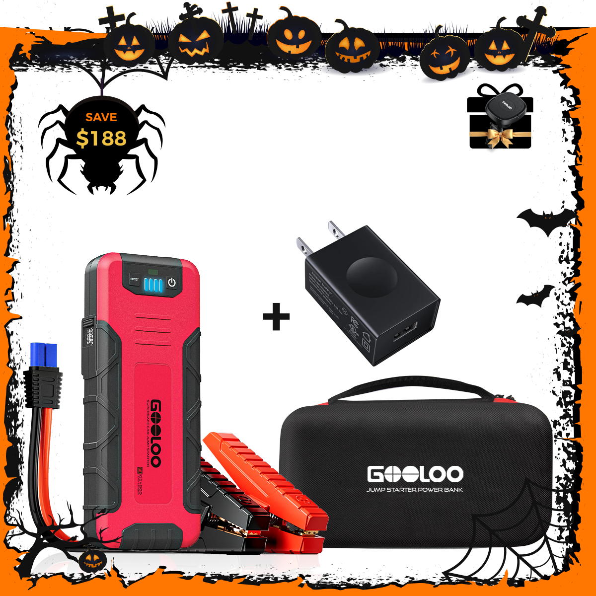 GOOLOO GE4500 Jump Starter