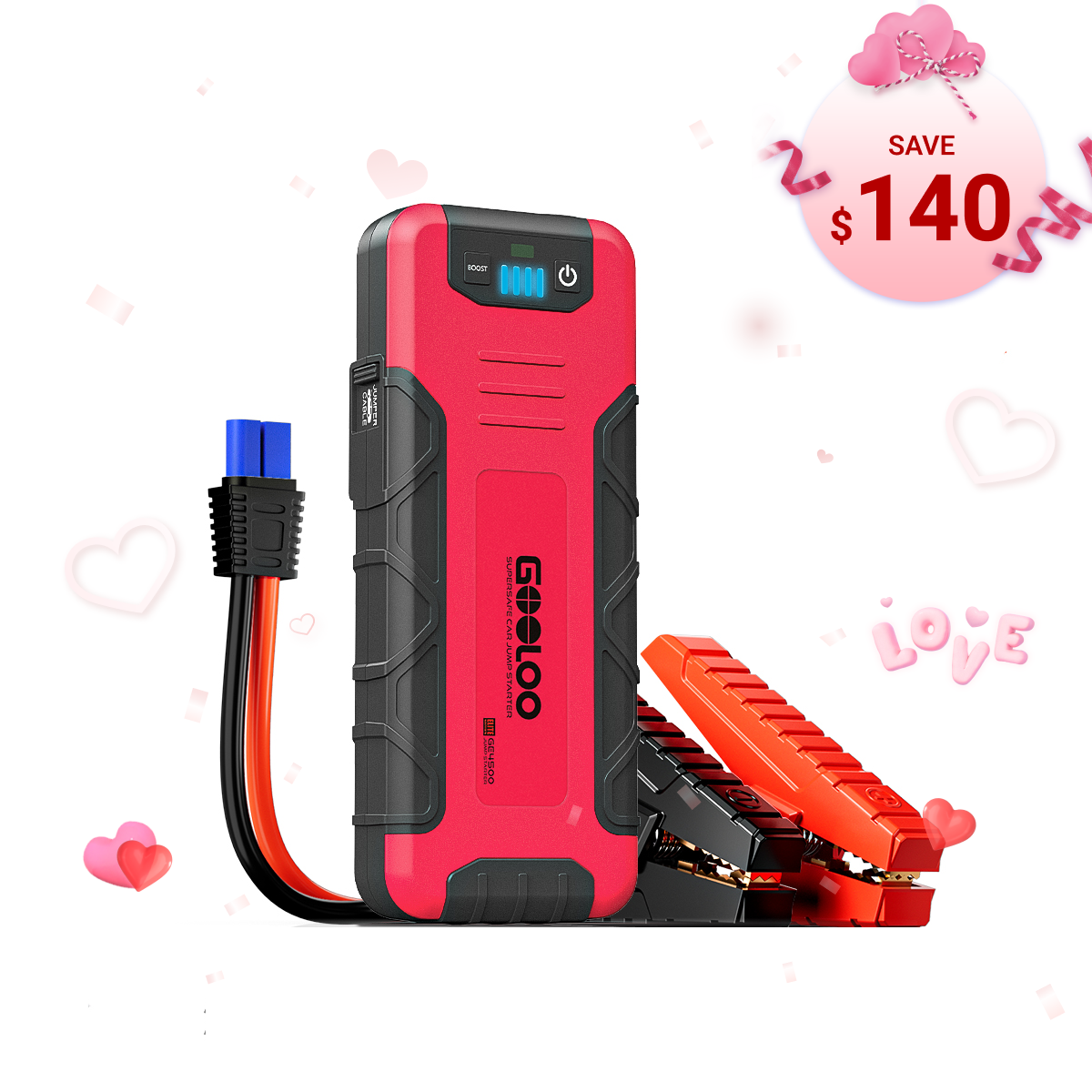 GOOLOO GE4500 Portable Jump Starter