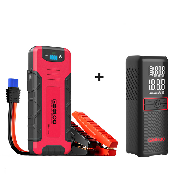 GOOLOO GE4500 Jump Starter with GT160 Tire Inflator