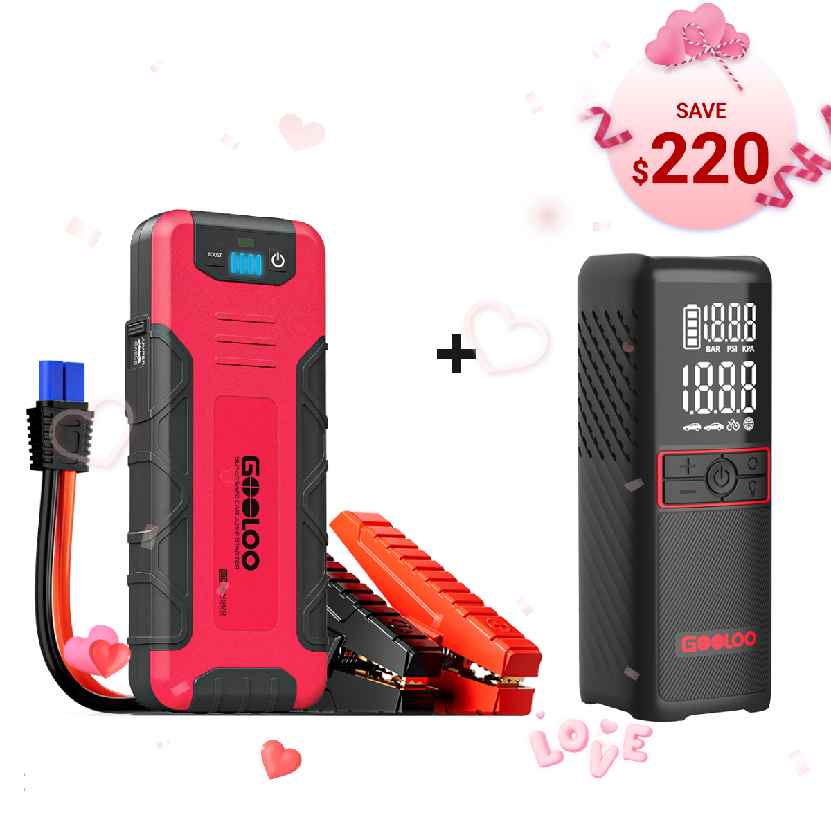 GOOLOO GE4500 Portable Jump Starter