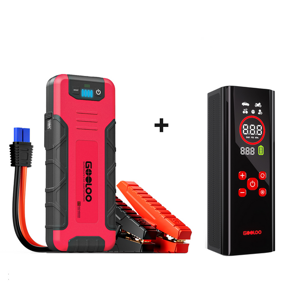 GOOLOO GE4500 Jump Starter with AP150 PRO Tire Inflator