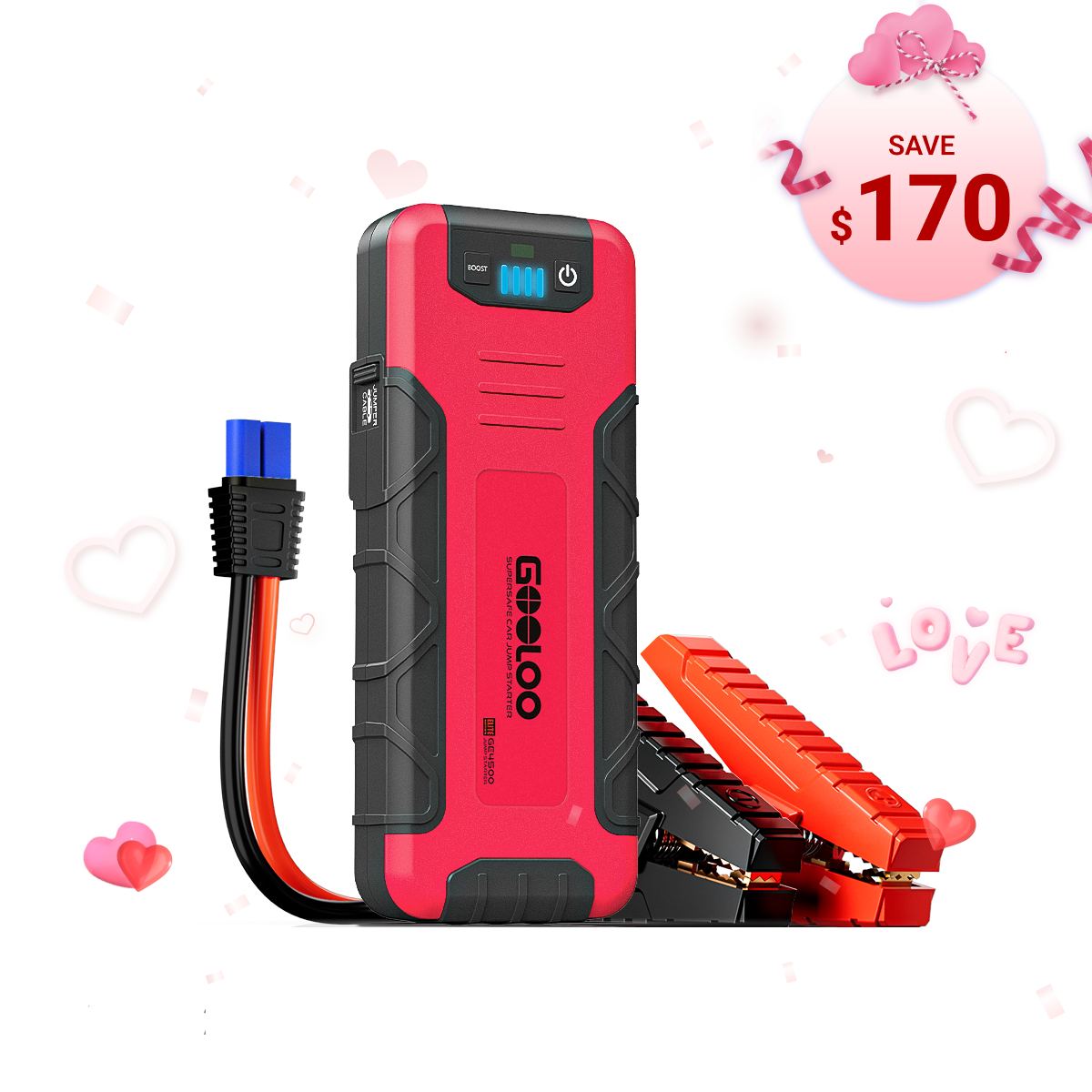 GOOLOO GE4500 Portable Jump Starter