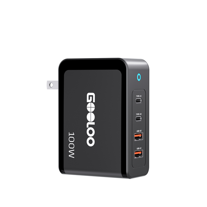 GOOLOO 100W 4-Port Fast Charger