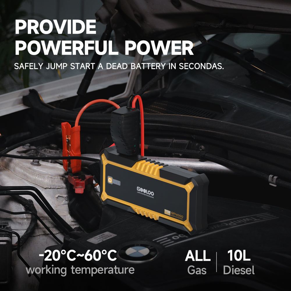 GOOLOO GP4000 Car Battery Charger and Jump Starter