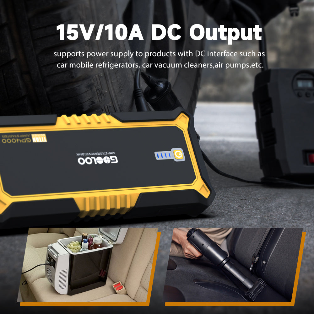 GOOLOO GP4000 Car Battery Jump Pack