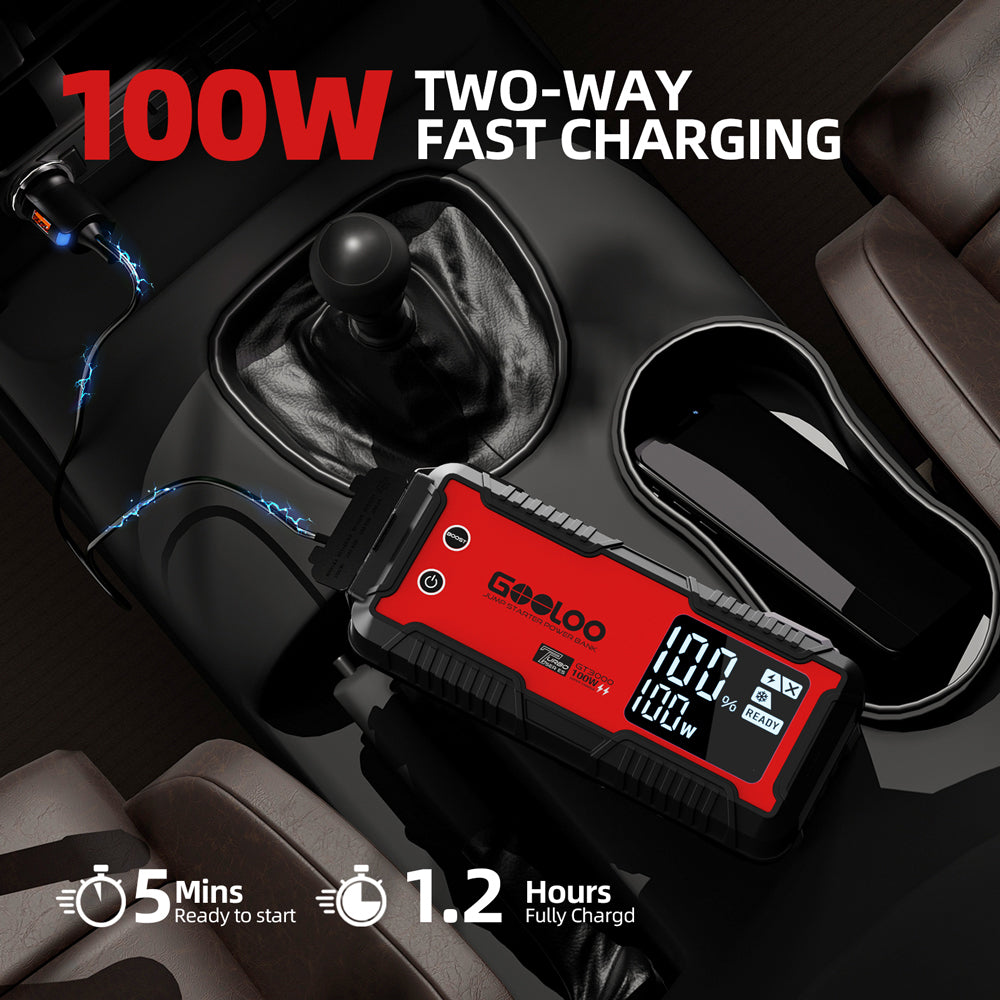 GOOLOO GT3000 Best Auto Jump Starter
