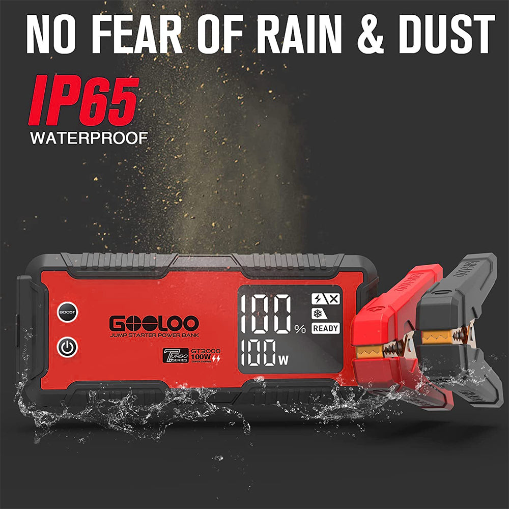GOOLOO GT3000 Portable Battery Jump Pack