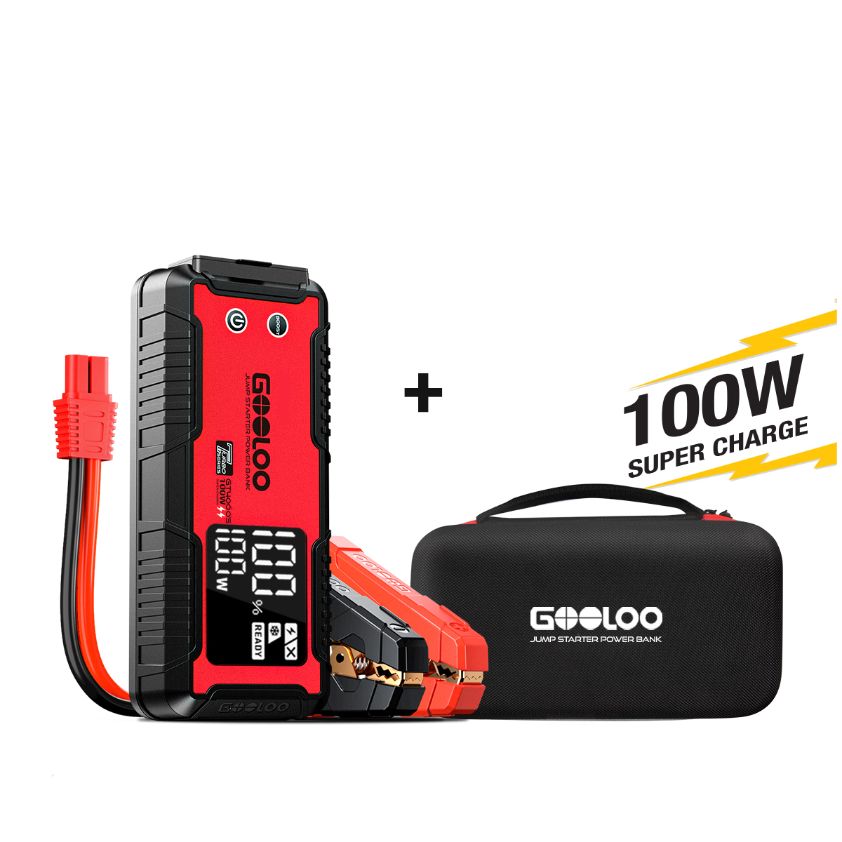 GOOLOO GT4000S Heavy Duty Battery Booster Jump Starter Pack