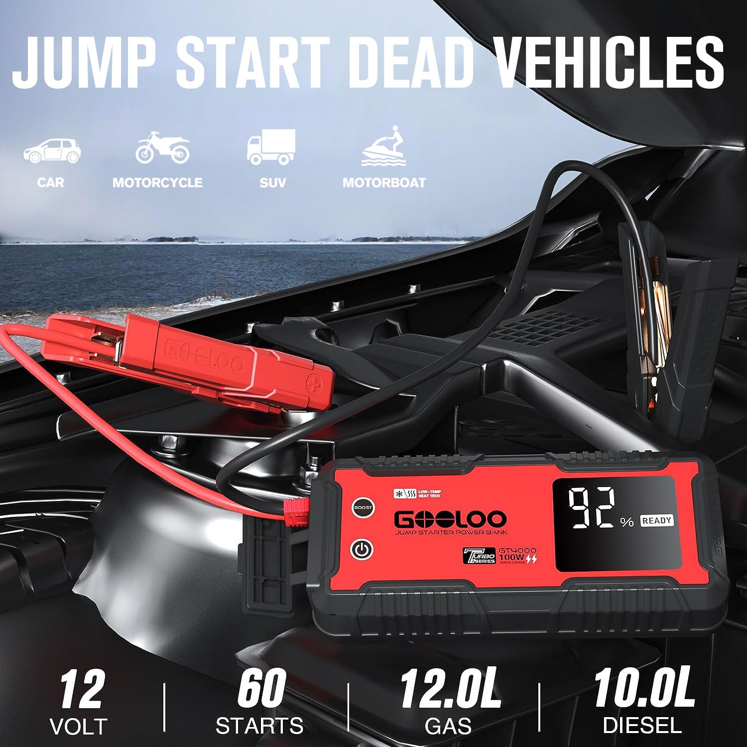 GOOLOO GT4000 Best Jump Pack