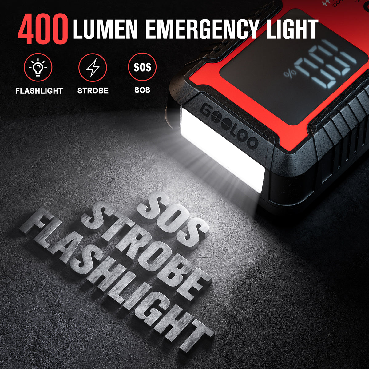 GOOLOO GT6000 Car Jump Starter Pack