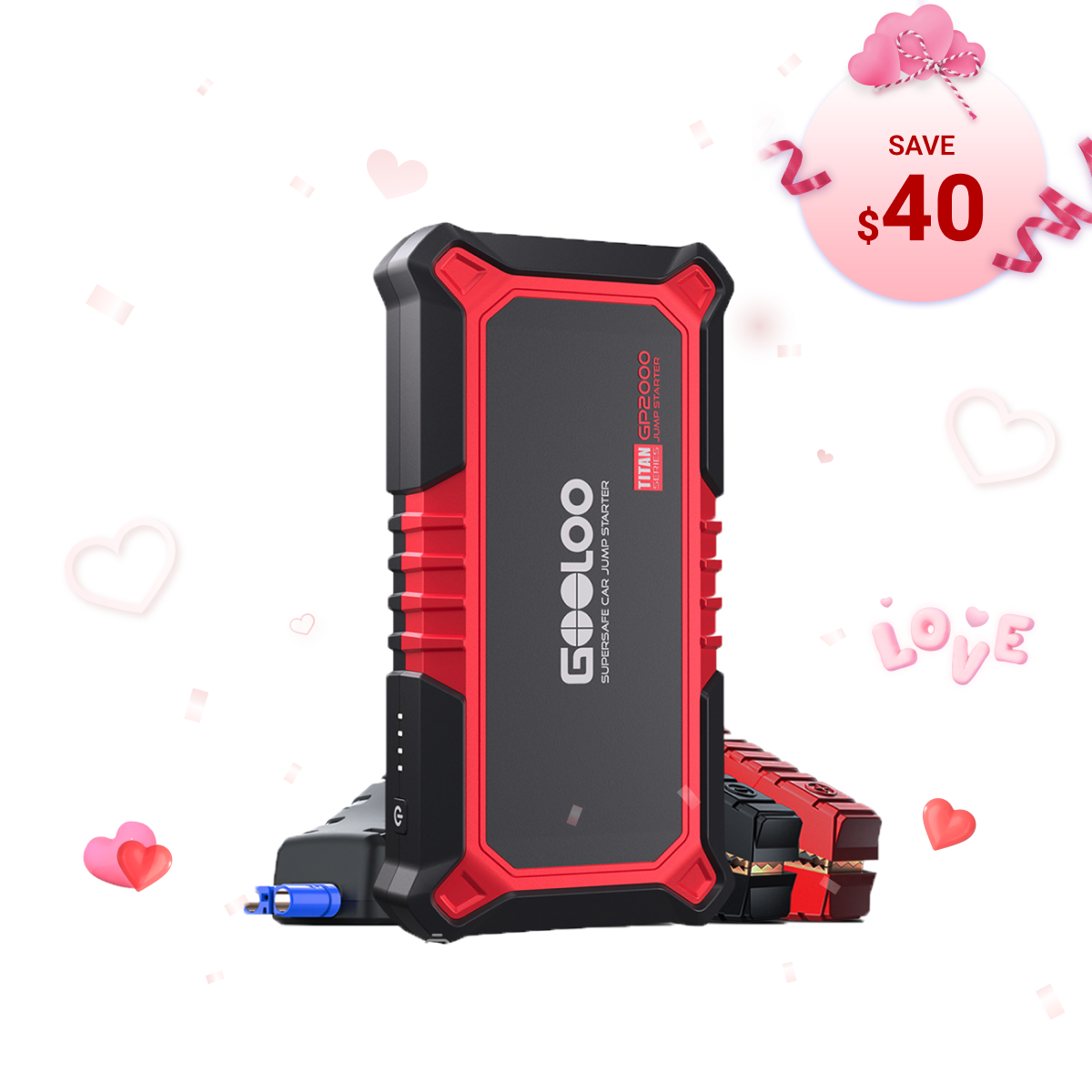 GOOLOO Jump Start Dead Vehicles GOOLOO GP2000 Jump Starter