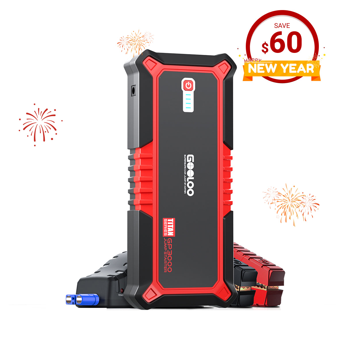 GOOLOO GP3000 Portable Jump Starter