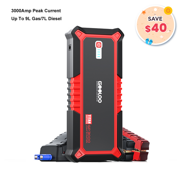 GOOLOO GP3000 Jump Starter 3000Amp