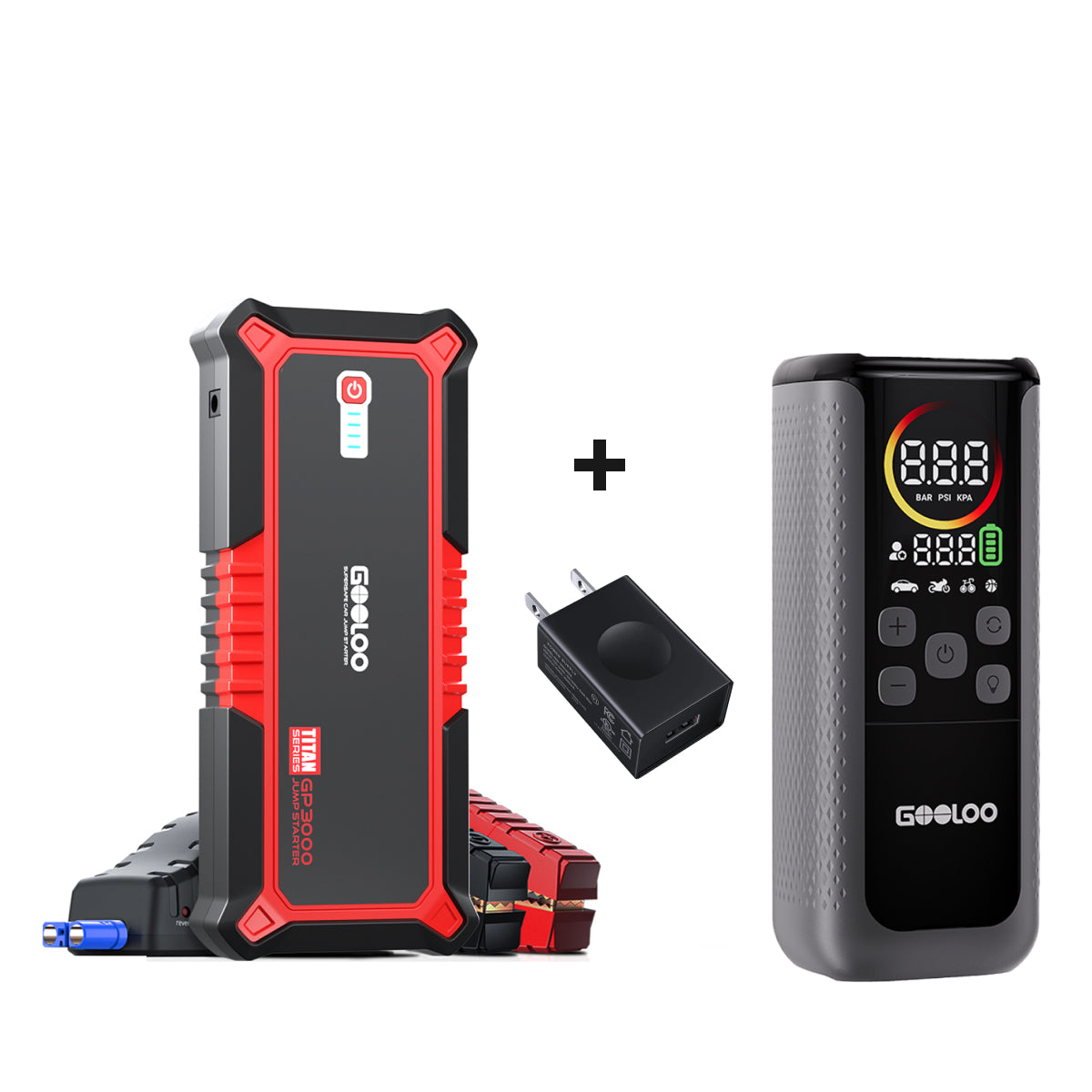 GOOLOO GP3000 Jump Starter 3000A