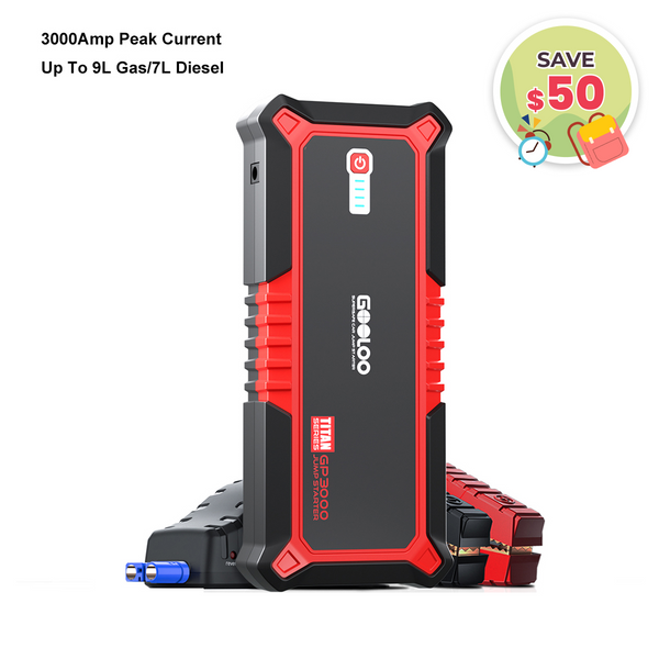 GOOLOO GP3000 Jump Starter 3000Amp