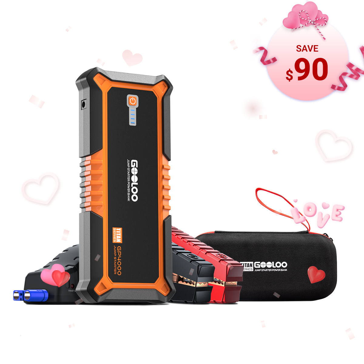 GOOLOO GP4000 Portable Jump Starter