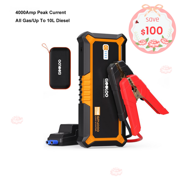 GOOLOO GP4000 Jump Starter 4000Amp