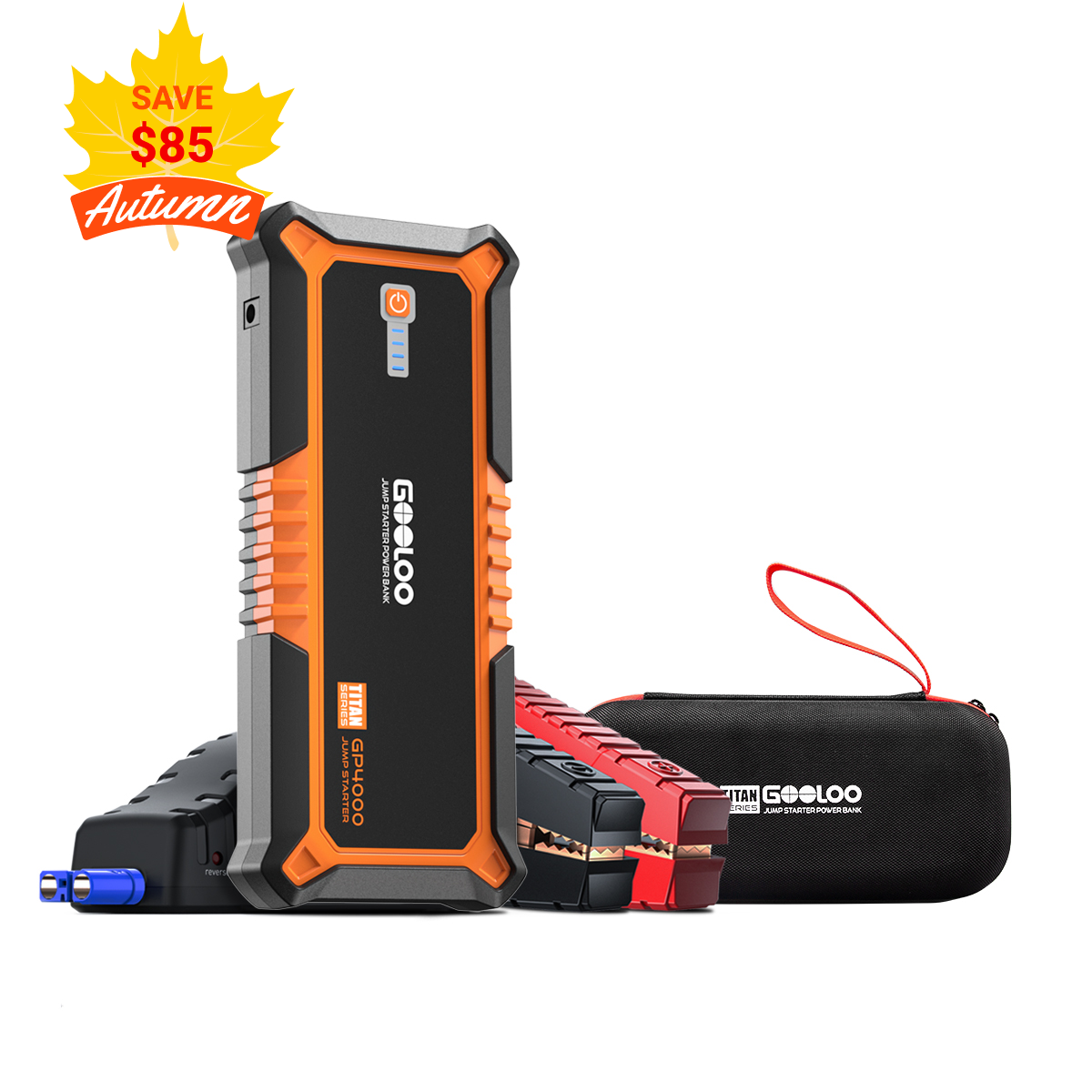 Пускозарядное устройство Jump Starter с компресором для авто NEXPOW AP1 (4000A) 74.0Wh/20000mAh