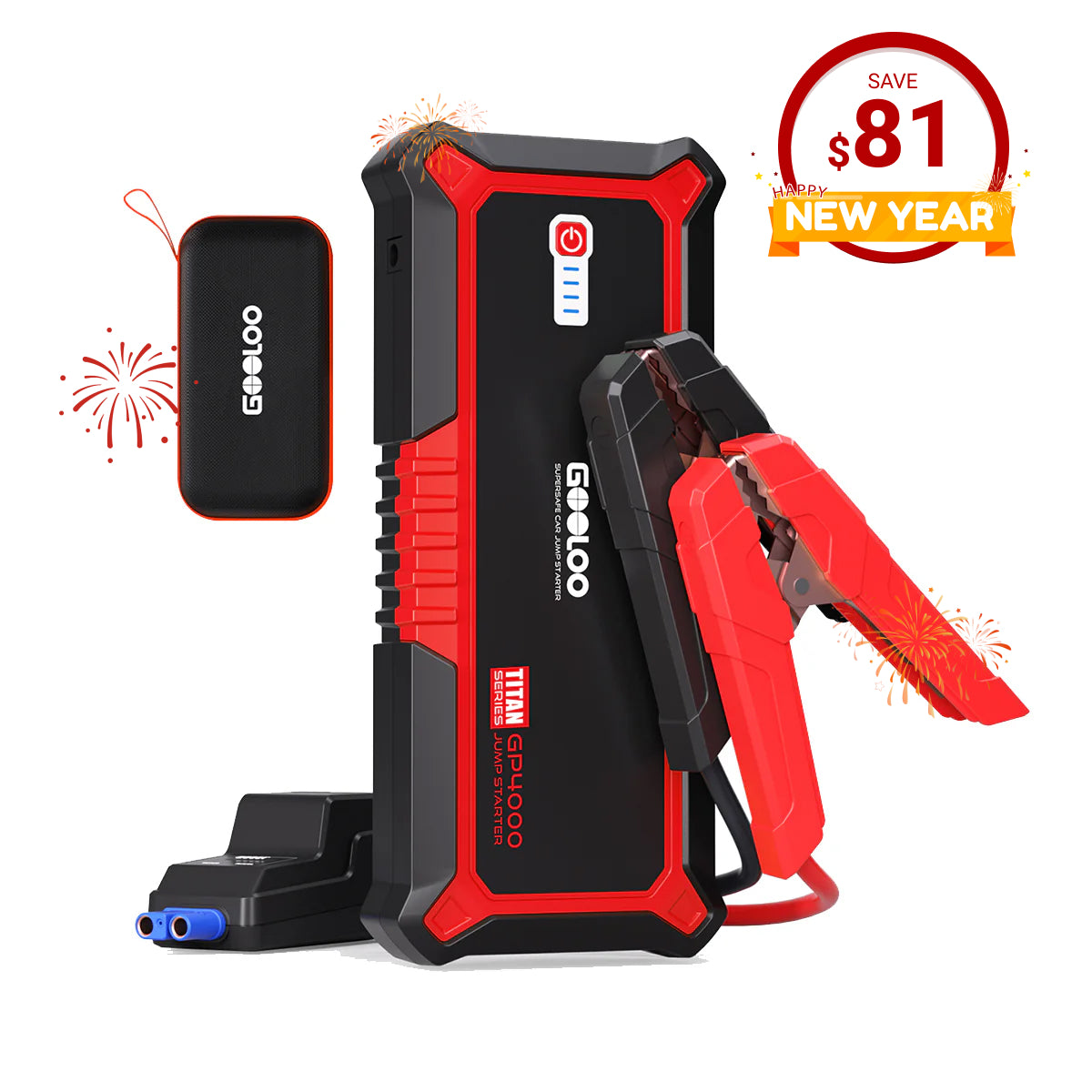 GOOLOO GP4000 Portable Jump Starter