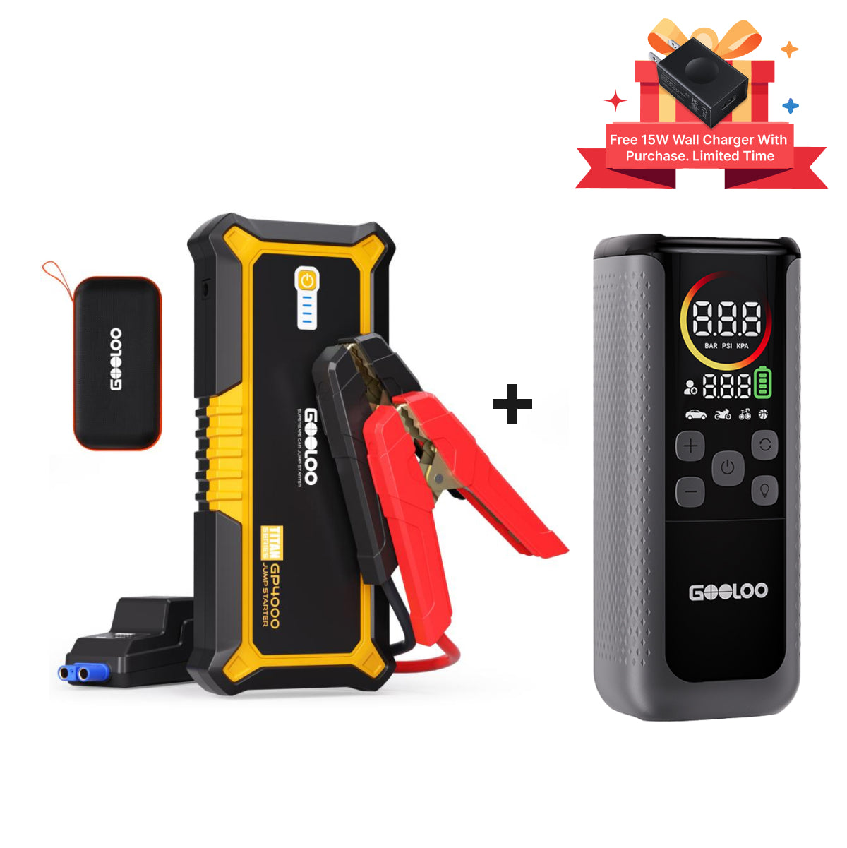 【Clearance Sale】GOOLOO GP4000 Jump Starter 4000A