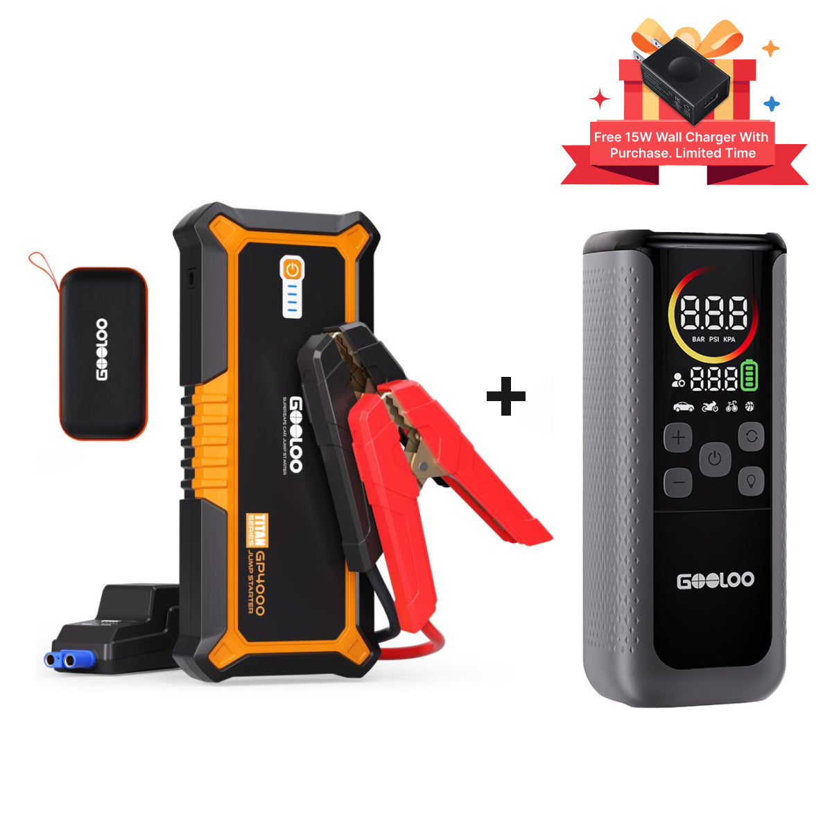【Clearance Sale】GOOLOO GP4000 Jump Starter 4000A