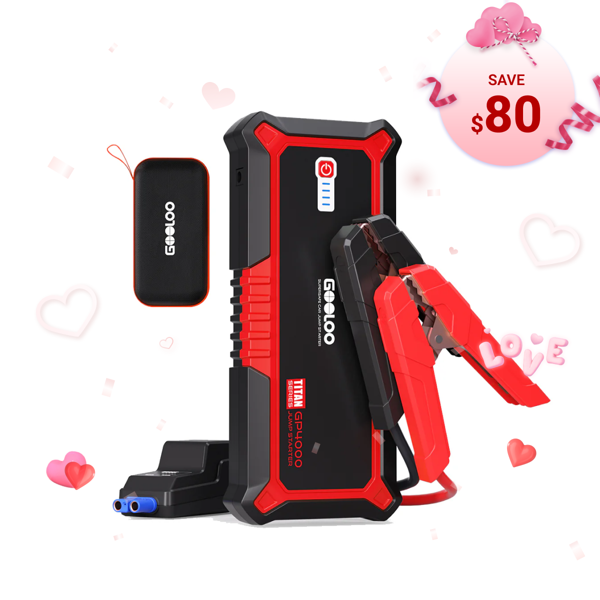 GOOLOO GP4000 Portable Jump Starter