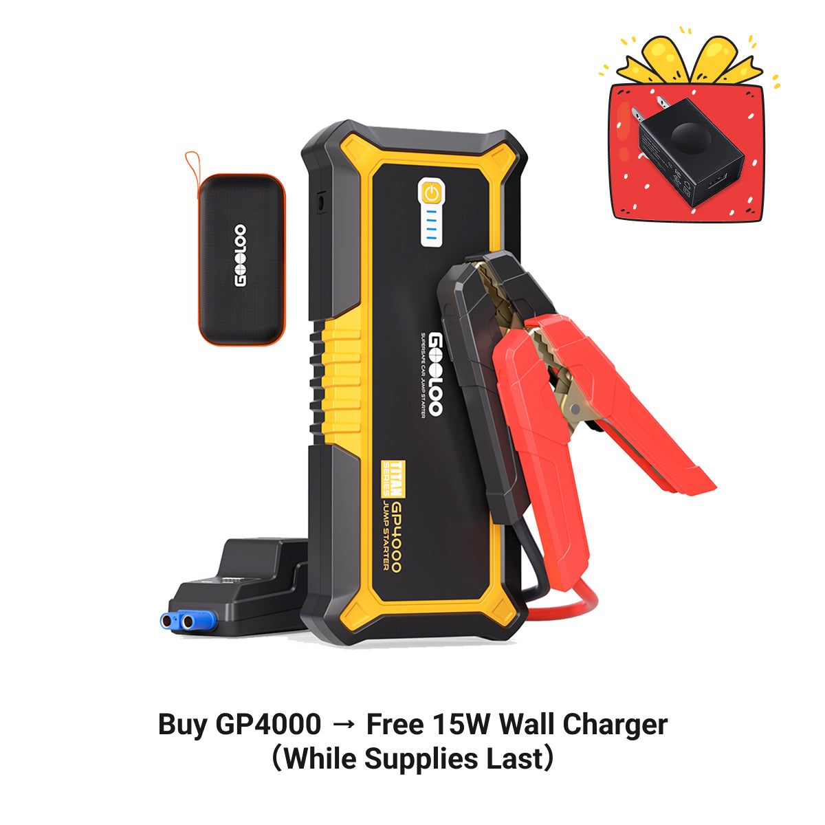 GOOLOO GP4000 Jump Starter 4000A