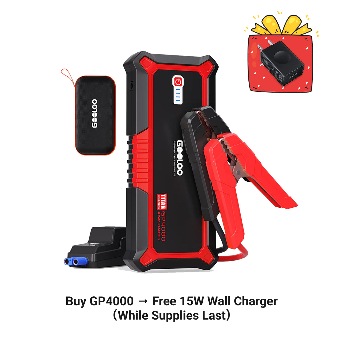 GOOLOO GP4000 Jump Starter 4000A