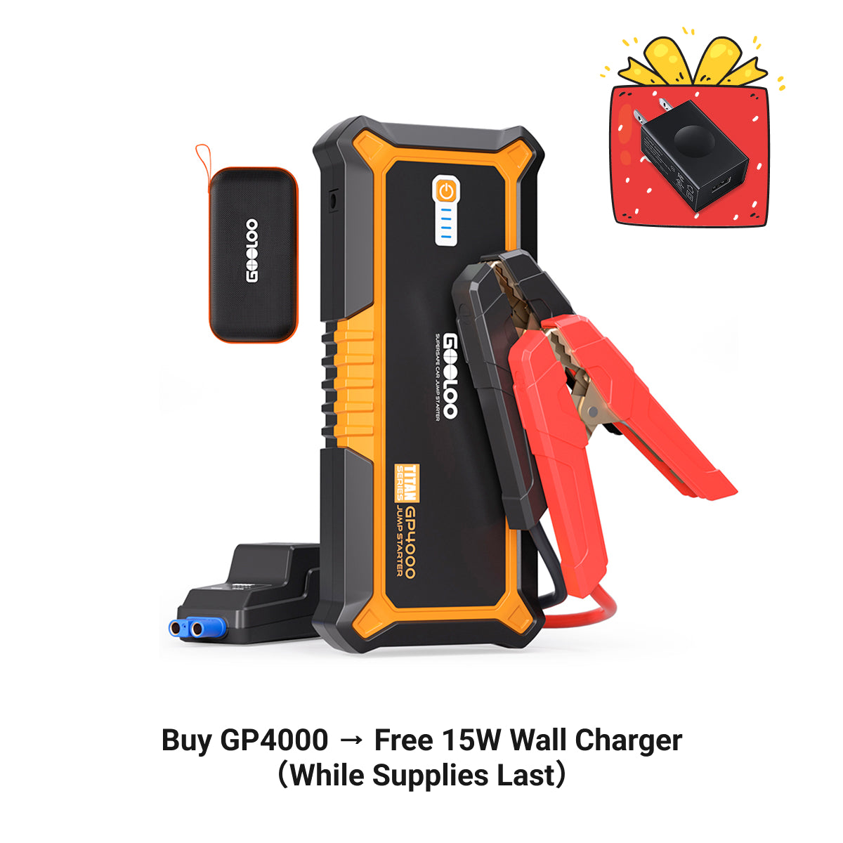 GOOLOO GP4000 Jump Starter 4000A