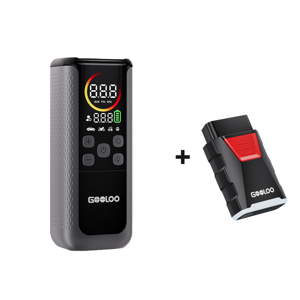 GOOLOO GT160 DUAL Tire Inflator + OBD DS200