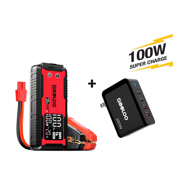 GOOLOO GT3000 with 100W Fast Wall Charger