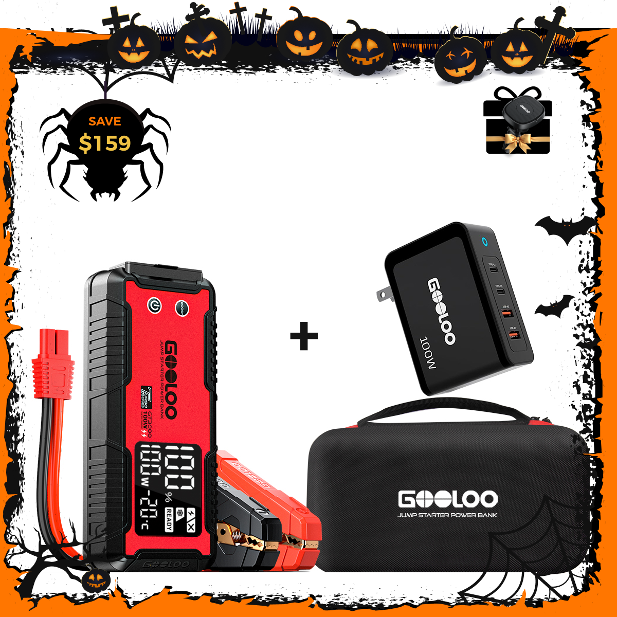 GOOLOO GT3000 Jump Starter