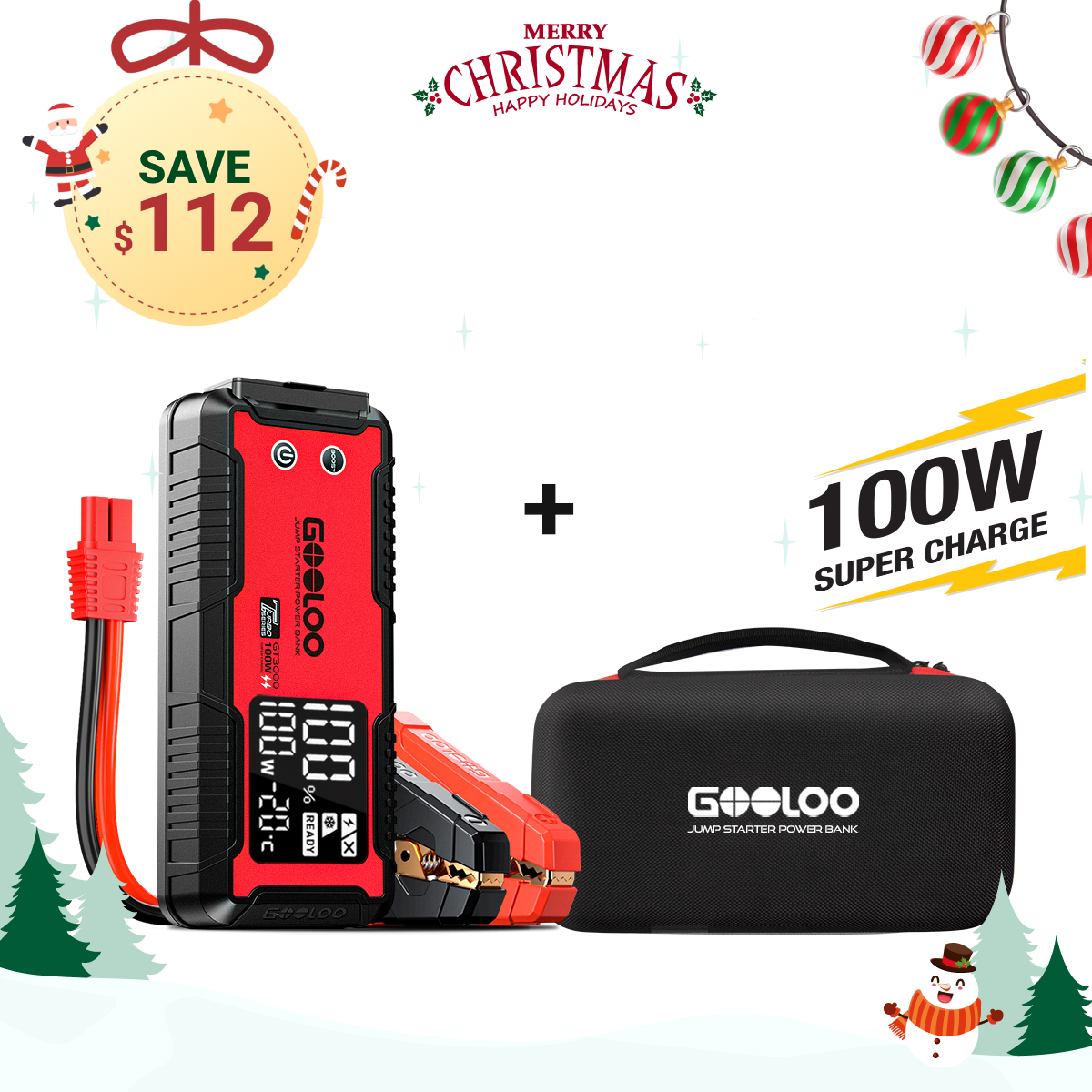 GOOLOO GT3000 Jump Starter