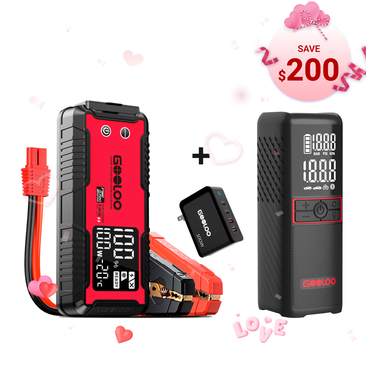 GOOLOO GT3000 Portable Jump Starter