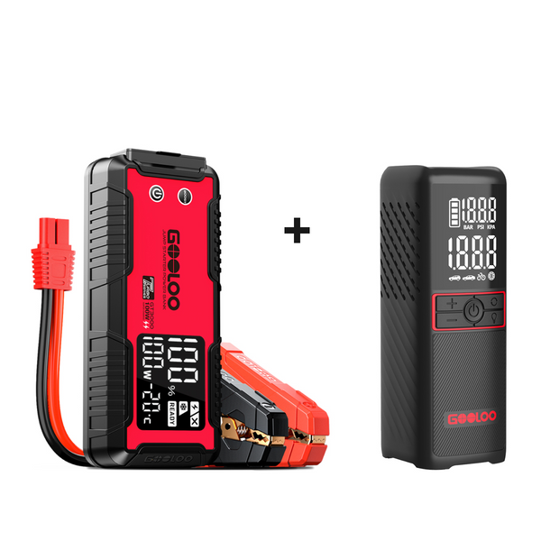 GOOLOO GT3000 Jump Starter with GT160 Tire Inflator